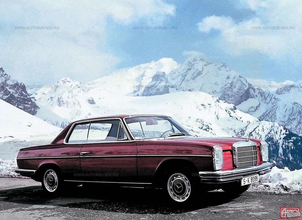 Mercedes W114: 4 фото